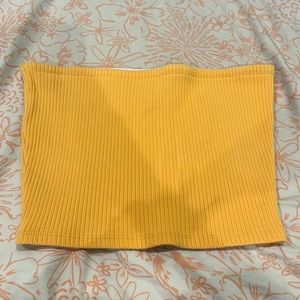 Urban Outfitters yellow tube top